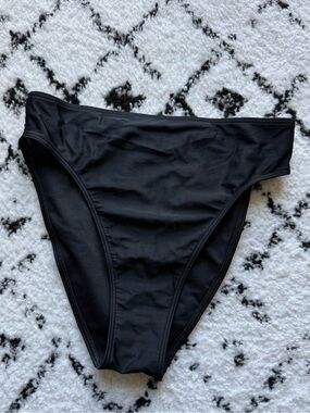 Hollister Black High-Leg Bikini Bottom